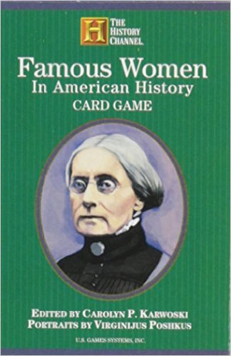 Famous Women in American History Card Game