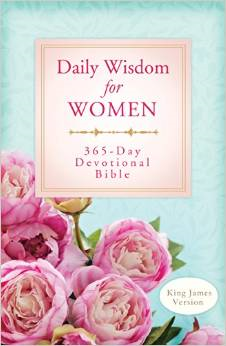 Daily Wisdom for Women 365-Day Devotional Bible-KJV